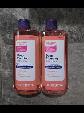 Equate Deep Cleaning Astringent Toner - Pink (8 fl oz)